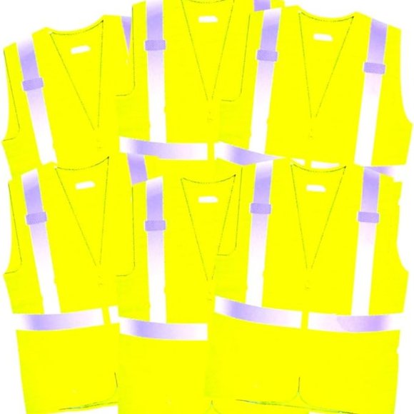 COMFITWEAR High Visibility Safety Vests for Construction Work(12,2X-LARGE) - Picture 1 of 4
